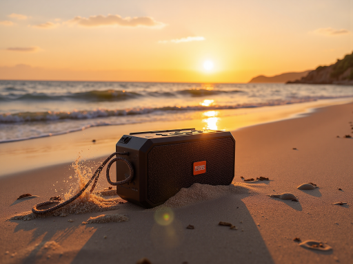 TRPSURF专业级动力冲浪板，黑色机身配红色装饰，碳纤维纹理，海边冲浪场景